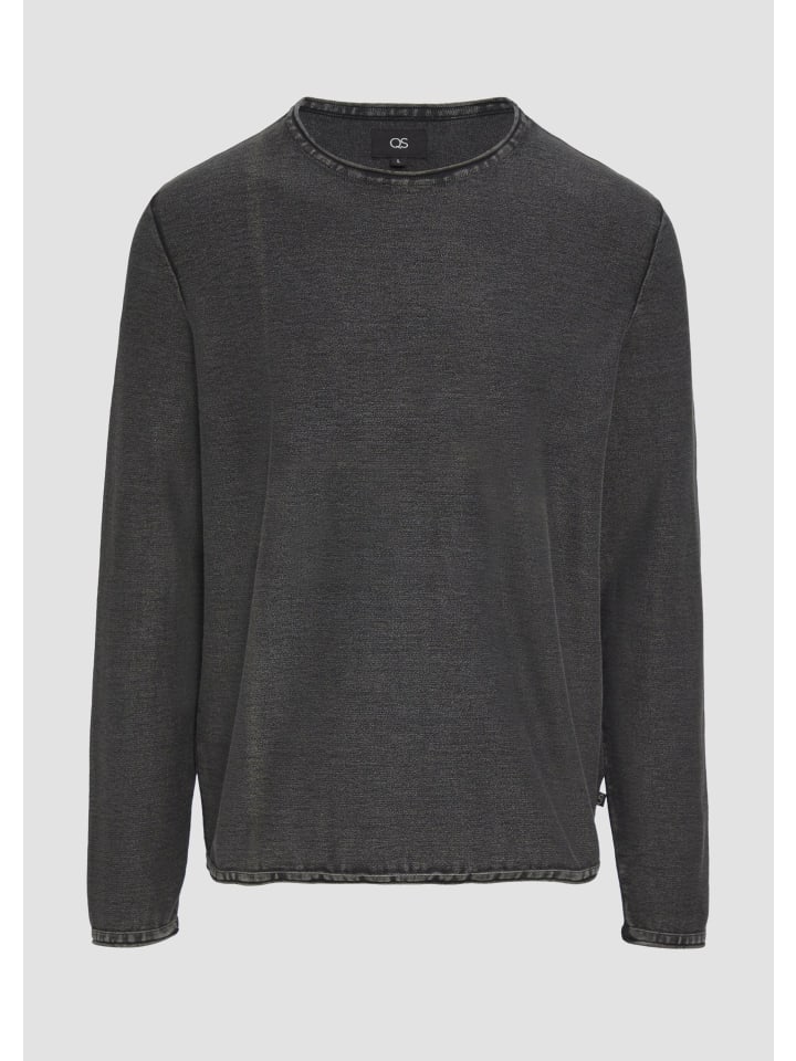 Вязаный свитер в цвете 9999_черный QS
Вязаный свитер в цвете 9999_черный QS