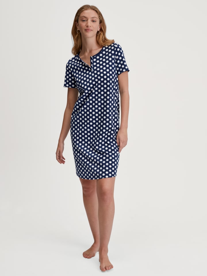 Ночная рубашка Calida, цвет peacoat blue
Ночная рубашка Calida, цвет peacoat blue