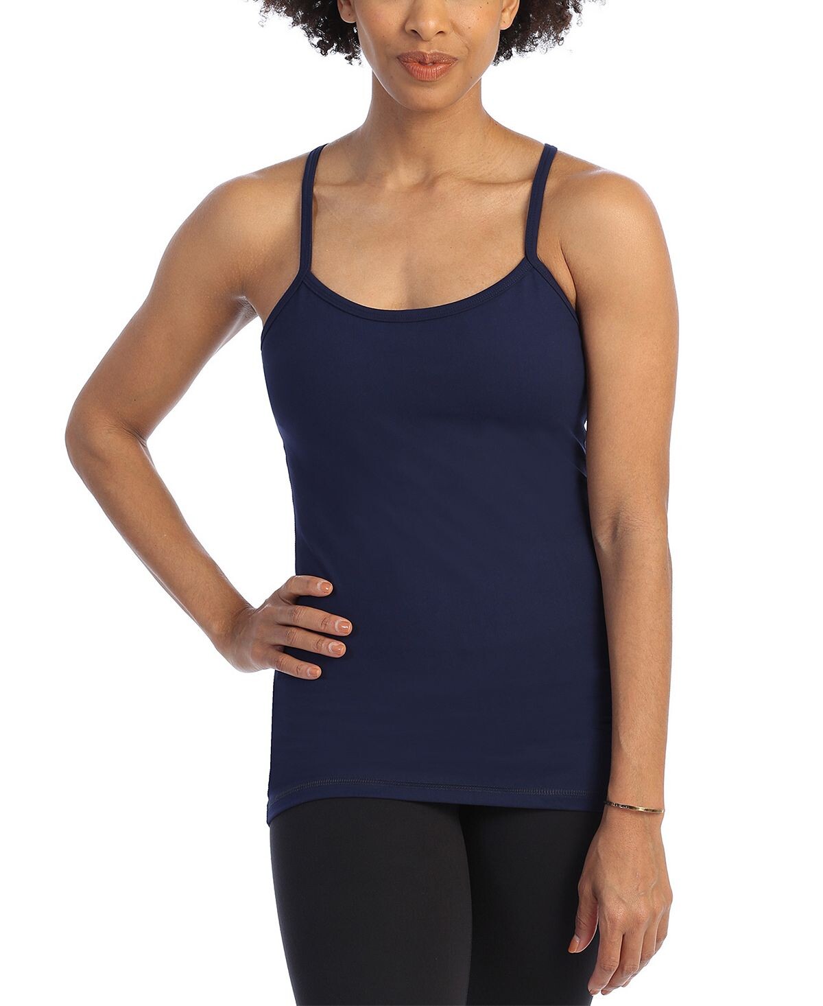 Женский топ для тренировок со встроенным бюстгальтером Racerback Y American Fitness Couture, темно-синий
Женский топ для тренировок со встроенным бюстгальтером Racerback Y American Fitness Couture, темно-синий