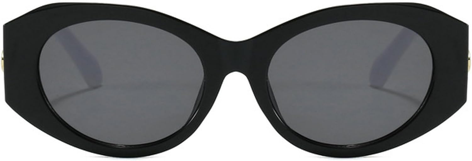 Ретро-солнцезащитные очки «кошачий глаз» для женщин, стильная оправа с бриллиантами, черные и коричневые солнцезащитные очки, винтажные, модные, с защитой от УФ-излучения mincl, Black White
Ретро-солнцезащитные очки «кошачий глаз» для женщин, стильная оправа с бриллиантами, черные и коричневые солнцезащитные очки, винтажные, модные, с защитой от УФ-излучения mincl, Black White