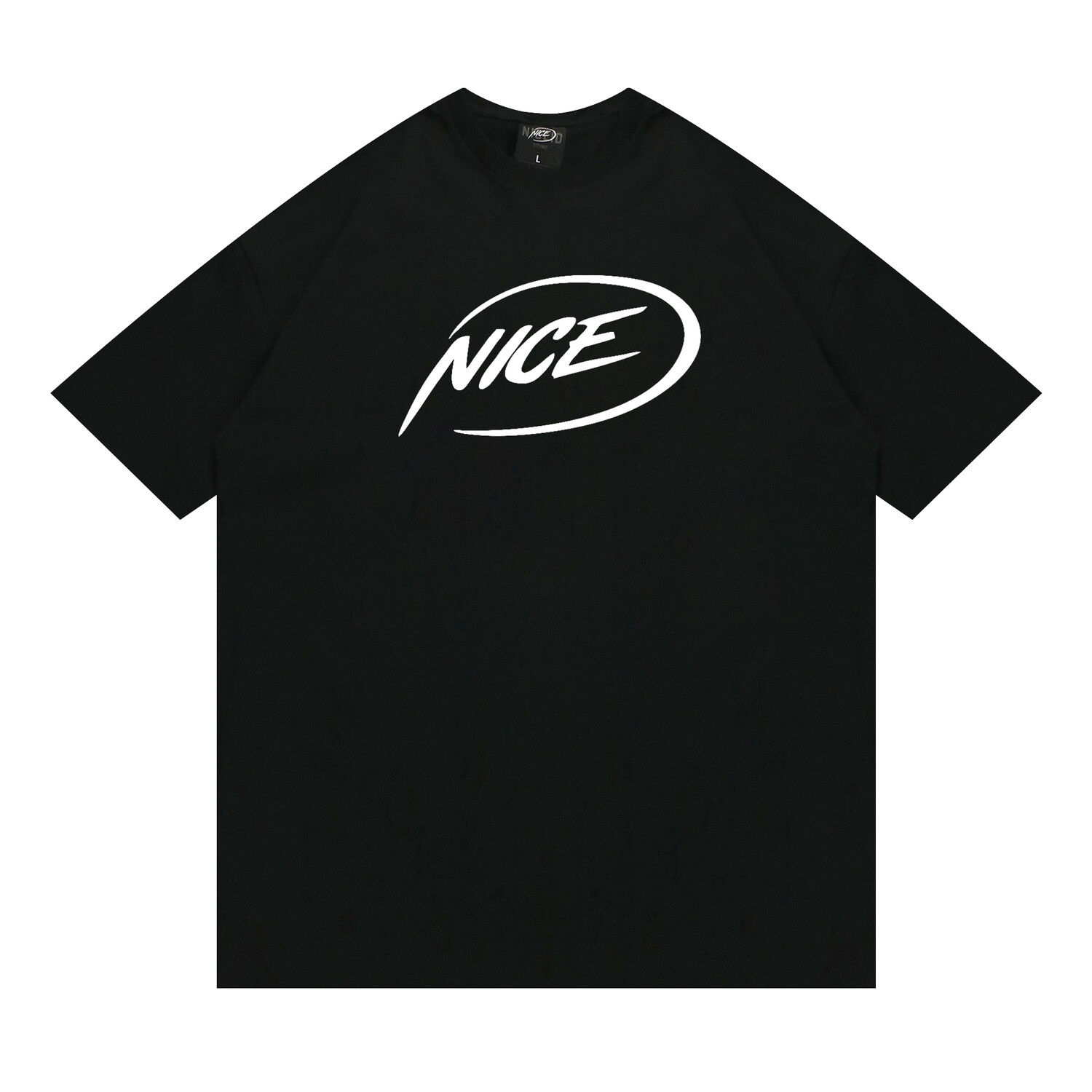 NICEID футболка унисекс, Базовый черный вырез, новая поделка
NICEID футболка унисекс, Базовый черный вырез, новая поделка