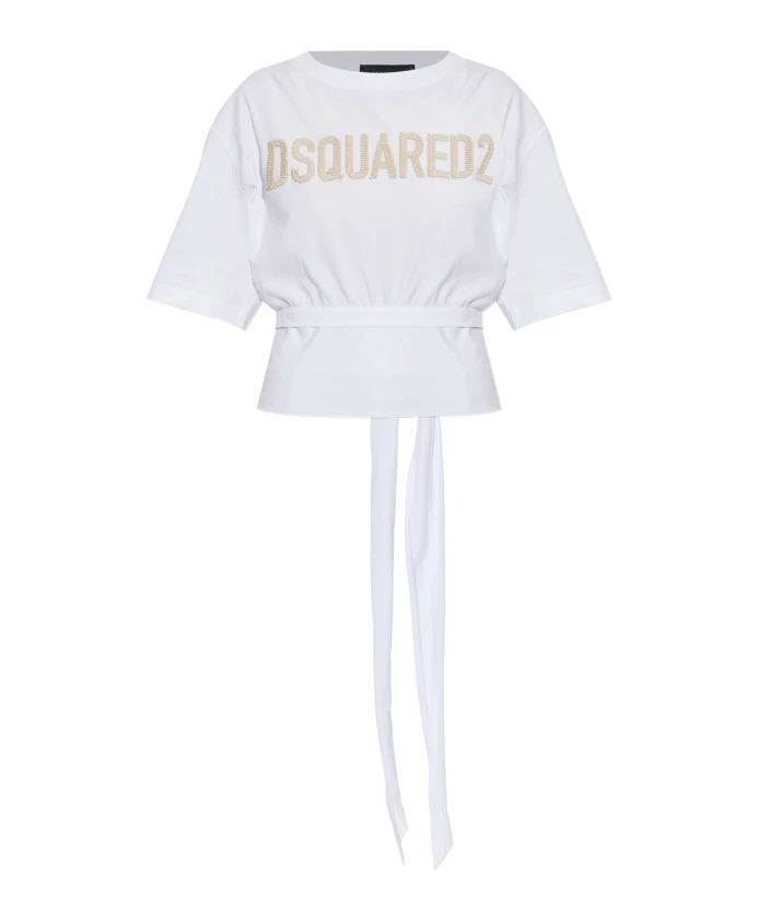 Футболка с логотипом Dsquared2, белый
Футболка с логотипом Dsquared2, белый