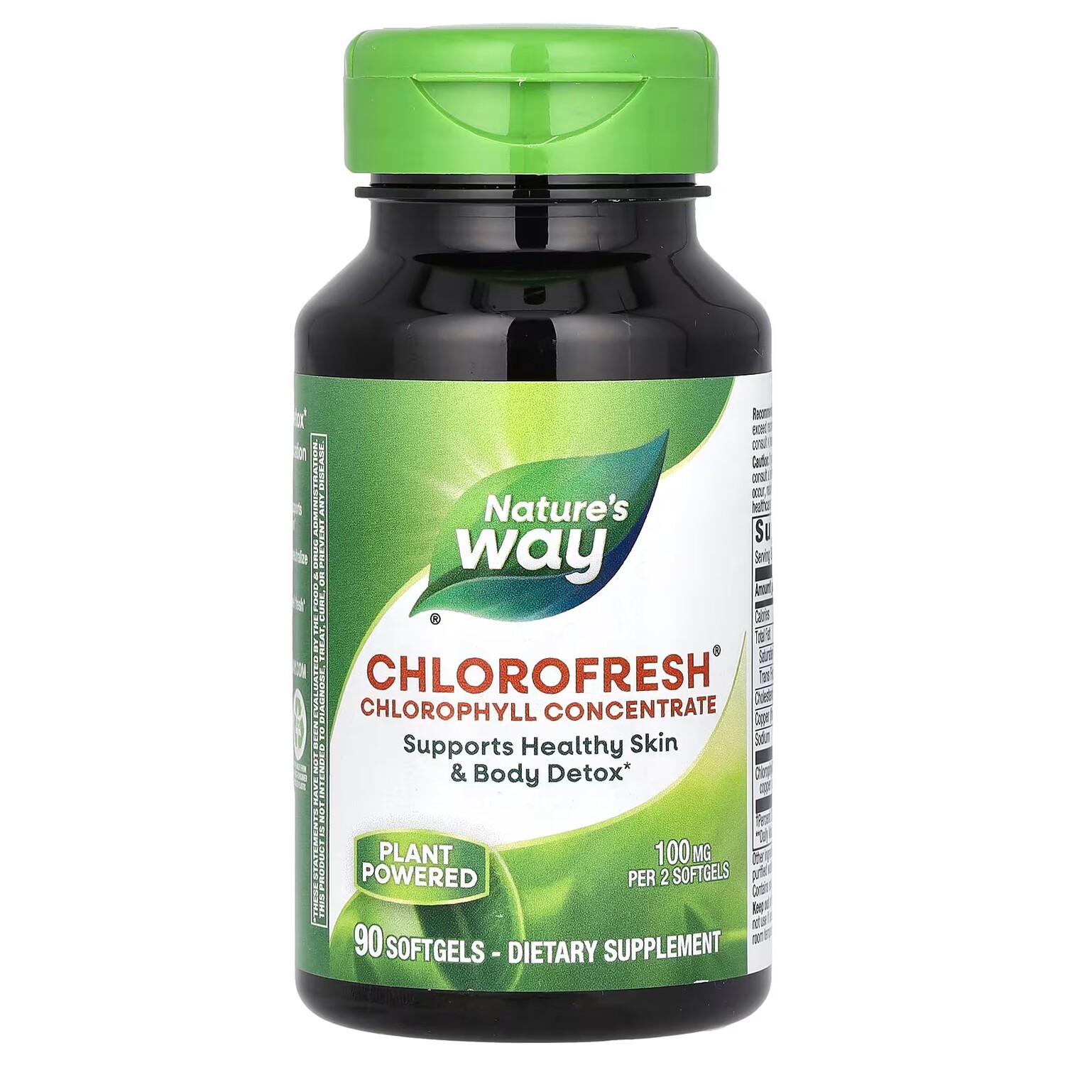 Nature's Way Chlorofresh Концентрат хлорофилла, 90 мягких таблеток
Nature's Way Chlorofresh Концентрат хлорофилла, 90 мягких таблеток