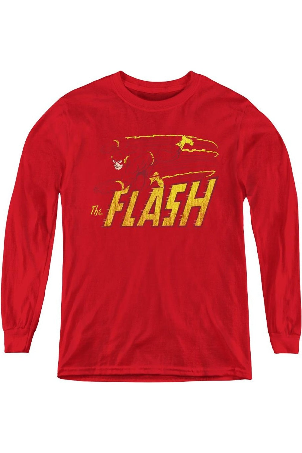 Футболка с длинным рукавом DC Comics Flash "Скорость" потертая молодежная Gildan, красный
Футболка с длинным рукавом DC Comics Flash "Скорость" потертая молодежная Gildan, красный