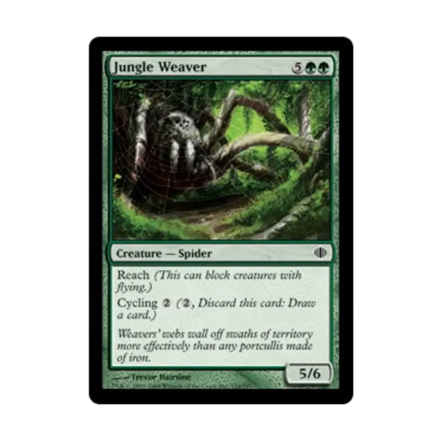 CCG Джунглевой Ткач (клавиша C), MTG - Shards of Alara
CCG Джунглевой Ткач (клавиша C), MTG - Shards of Alara