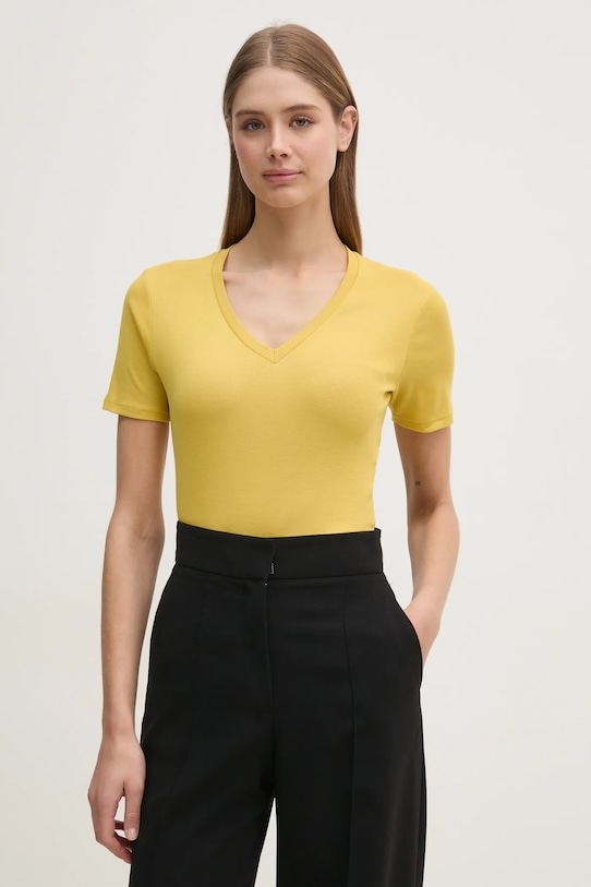 Хлопковая футболка United Colors Of Benetton, желтый
Хлопковая футболка United Colors Of Benetton, желтый