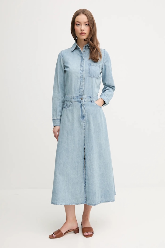 Джинсовое платье United Colors Of Benetton, синий
Джинсовое платье United Colors Of Benetton, синий
