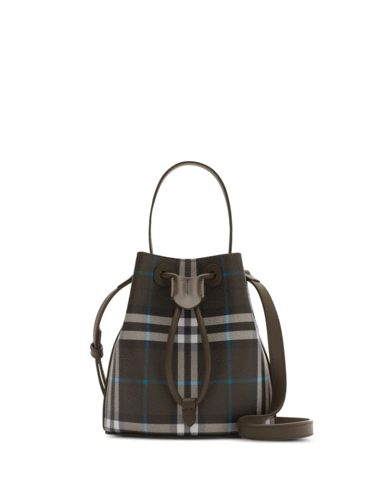 Мини-сумка-ведро Burberry Check, коричневый
Мини-сумка-ведро Burberry Check, коричневый