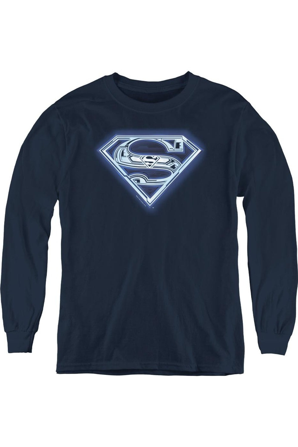 Футболка с длинным рукавом Superman Cyber Shield для детей Gildan, темно-синий
Футболка с длинным рукавом Superman Cyber Shield для детей Gildan, темно-синий