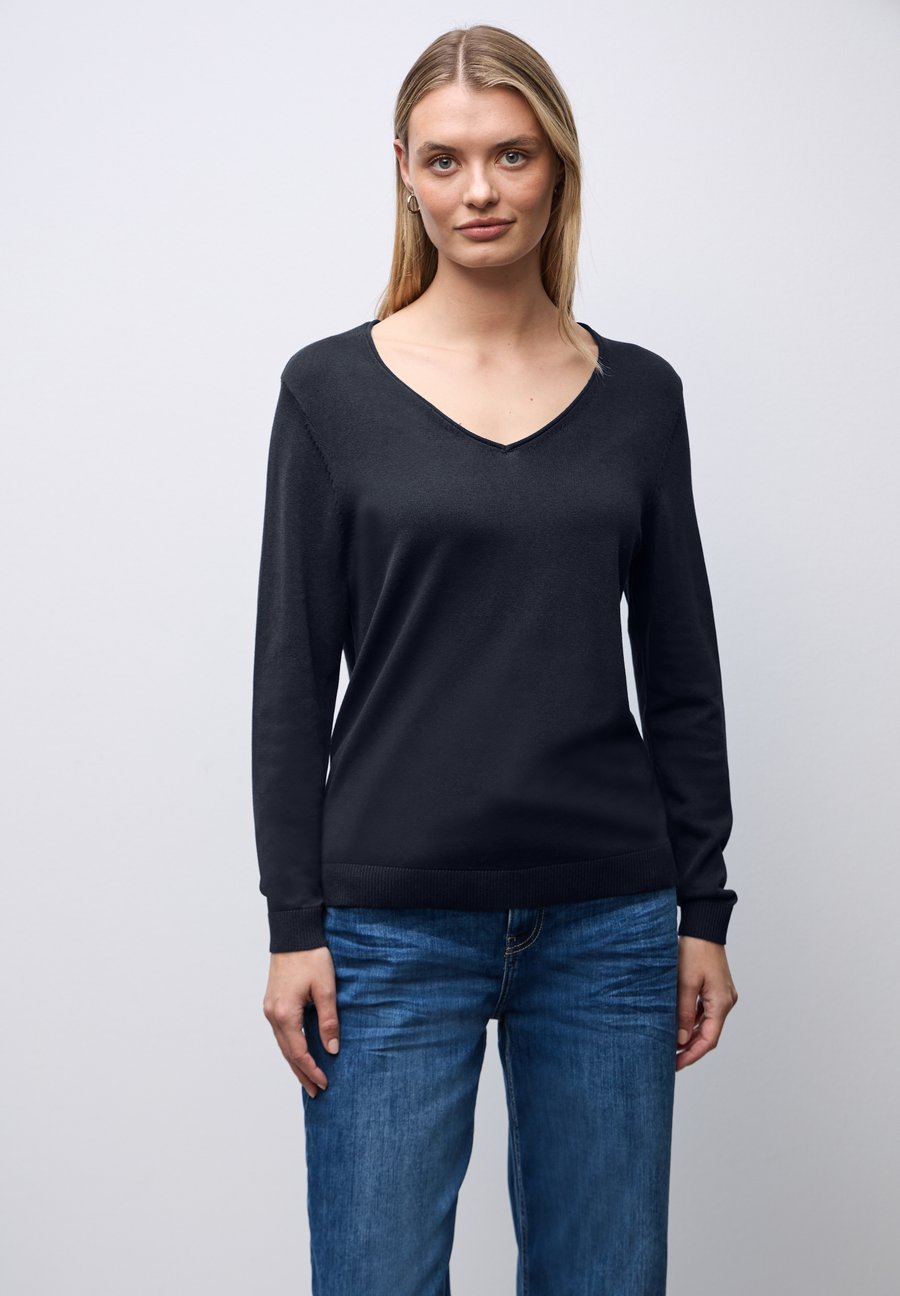 Джемпер Street One V-NECK, Blau/Dark Blue
Джемпер Street One V-NECK, Blau/Dark Blue