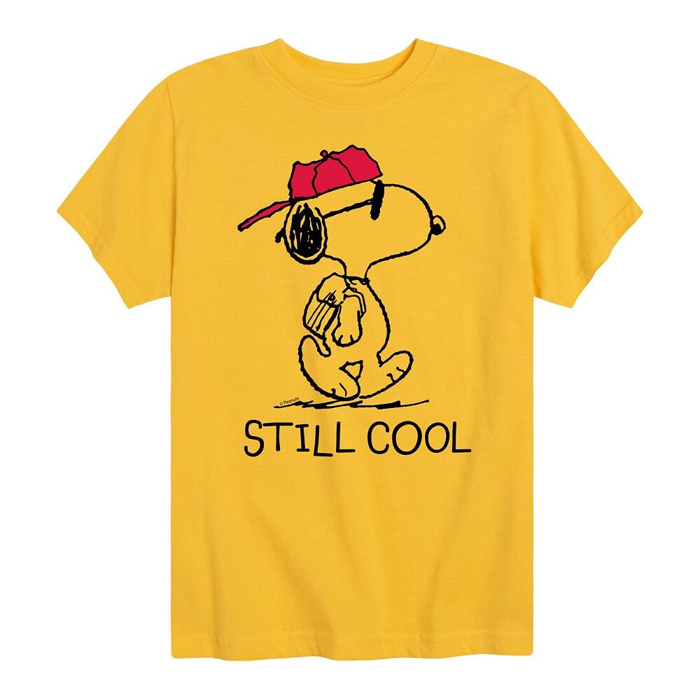 Футболка Peanuts Snoopy Still Cool с рисунком для мальчиков 8–20 лет Licensed Character, желтый
Футболка Peanuts Snoopy Still Cool с рисунком для мальчиков 8–20 лет Licensed Character, желтый