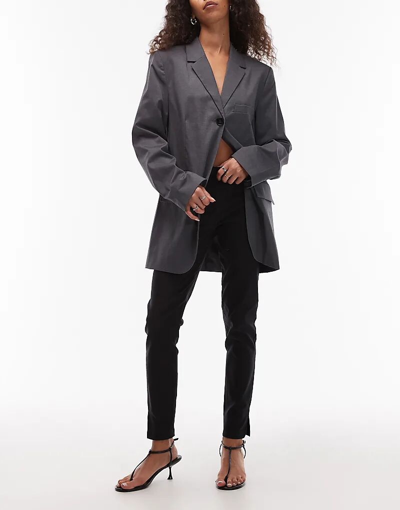 Брюки-сигареты ASOS DESIGN из бенгалина с разрезами по бокам, рисунок
Брюки-сигареты ASOS DESIGN из бенгалина с разрезами по бокам, рисунок