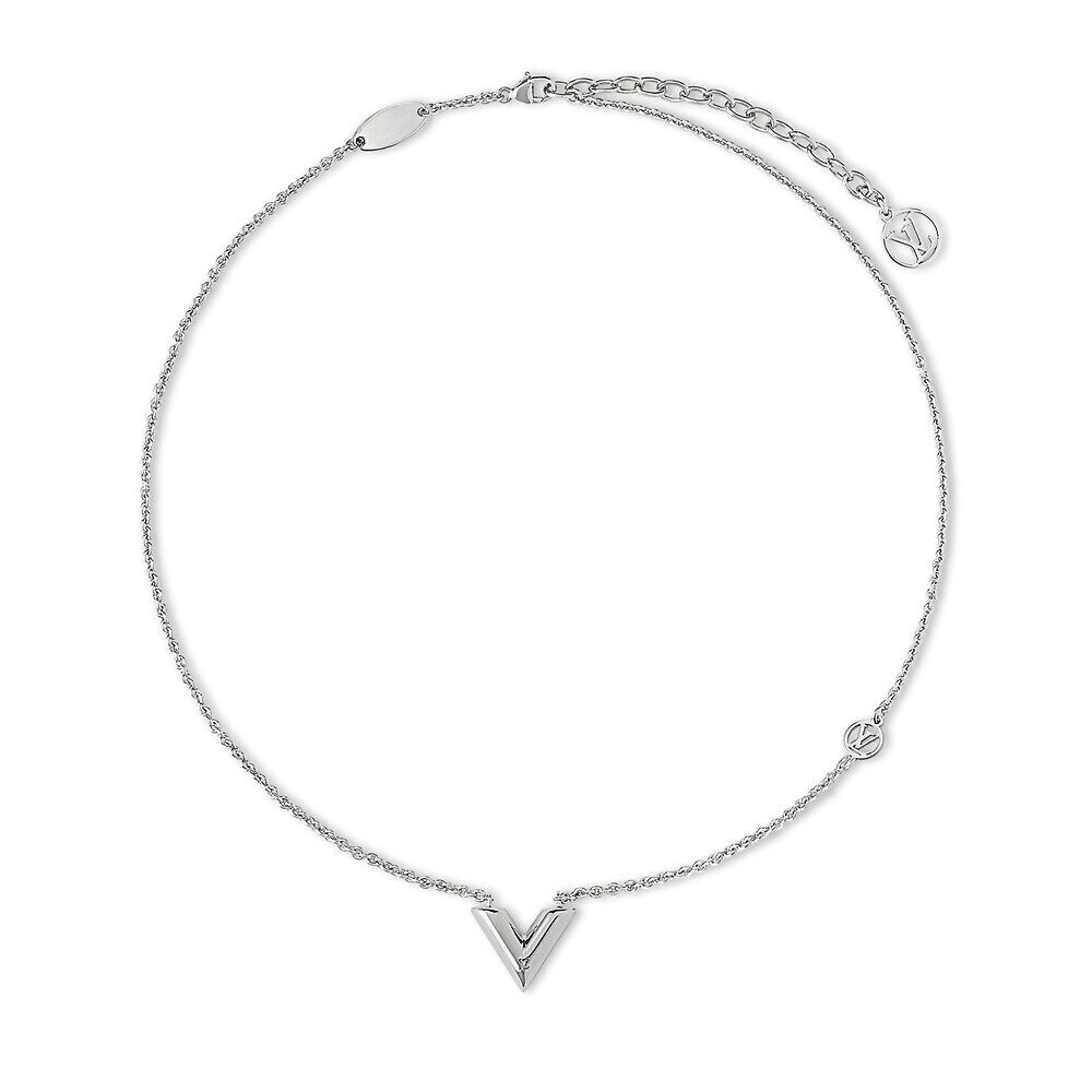 Ожерелье Essential V Supple Louis Vuitton, серебряный
Ожерелье Essential V Supple Louis Vuitton, серебряный