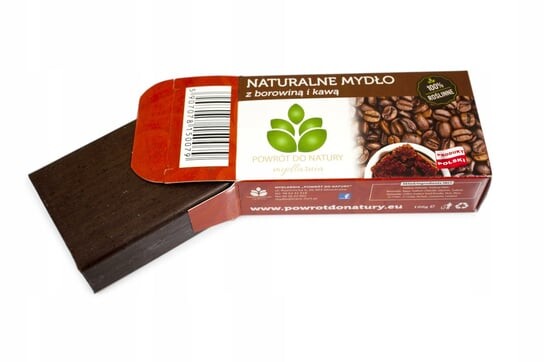 Натуральное мыло с торфом и кофе 100% растительное, 100г Back to Nature, Powrót do natury
Натуральное мыло с торфом и кофе 100% растительное, 100г Back to Nature, Powrót do natury