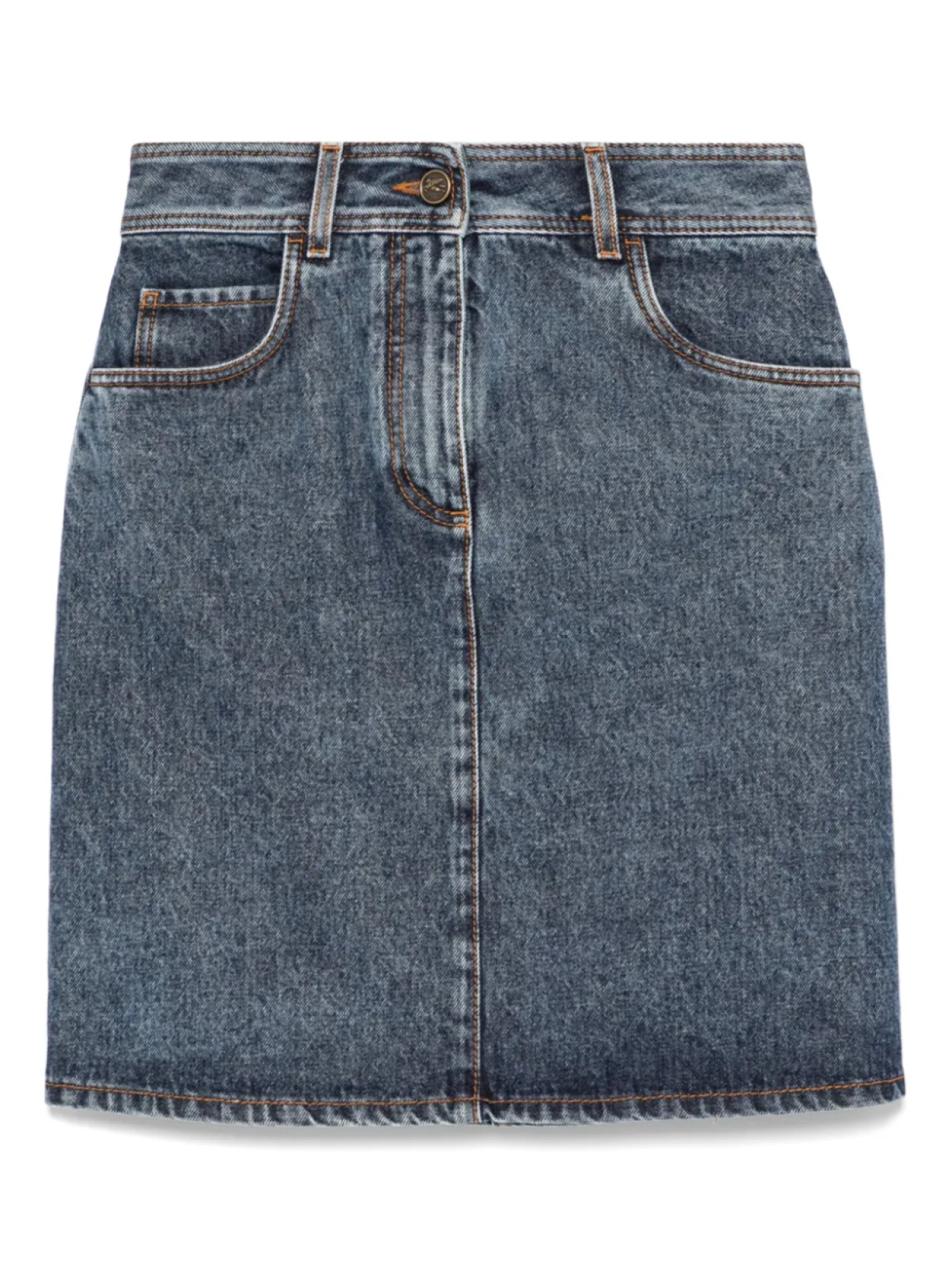 Джинсовая юбка миди ETRO, синий
Джинсовая юбка миди ETRO, синий