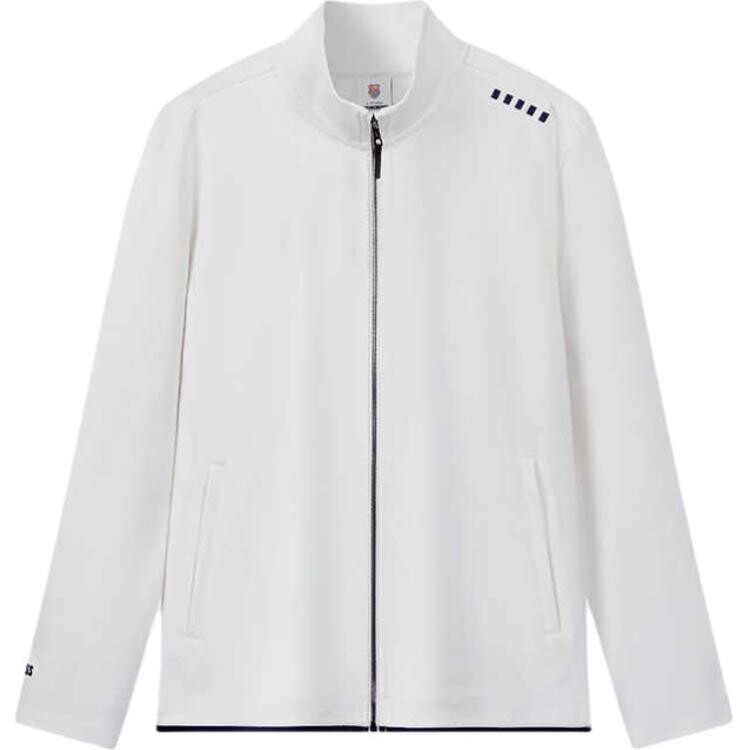 Куртка мужская однотонная белый K·Swiss 
Куртка мужская однотонная белый K·Swiss