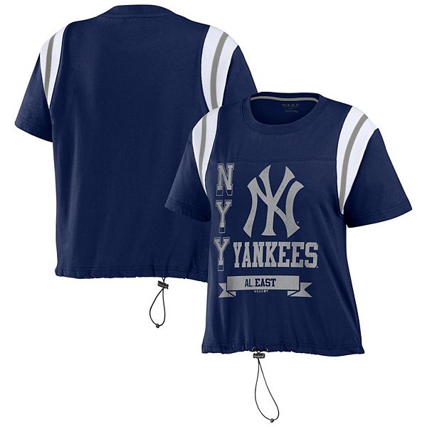 Женская футболка New York Yankees с контрастными вставками и затяжкой Wear By Erin Andrews
Женская футболка New York Yankees с контрастными вставками и затяжкой Wear By Erin Andrews