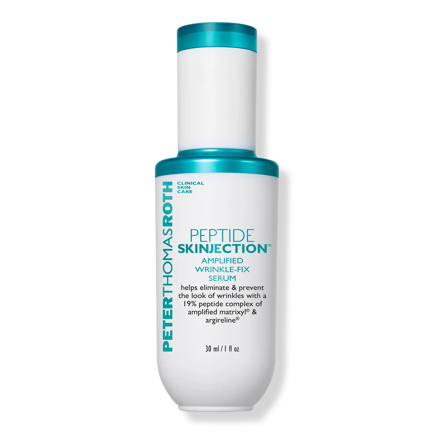 Сыворотка для разглаживания морщин Peptide Skinjection Amplified Wrinkle-Fix Serum Peter Thomas Roth
Сыворотка для разглаживания морщин Peptide Skinjection Amplified Wrinkle-Fix Serum Peter Thomas Roth