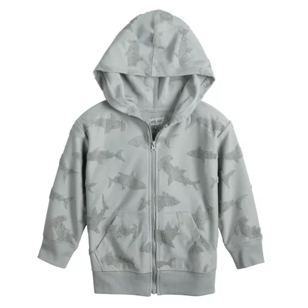Толстовка с капюшоном на молнии для малышей и мальчиков постарше Jumping Beans, цвет grey shark terry
Толстовка с капюшоном на молнии для малышей и мальчиков постарше Jumping Beans, цвет grey shark terry