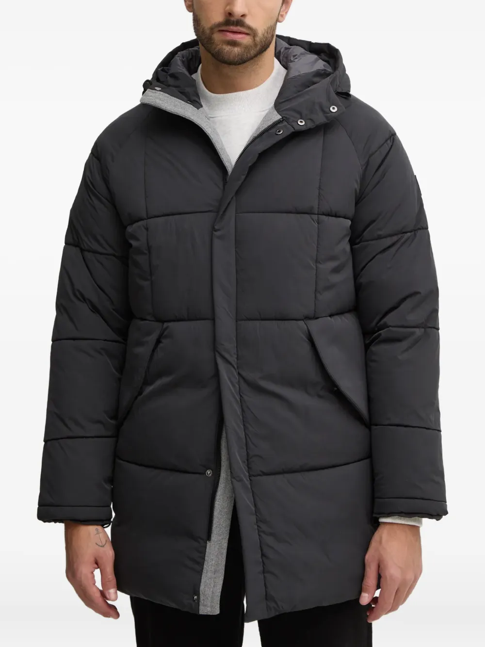 Стеганое пальто с капюшоном Liu Jo, черный
Стеганое пальто с капюшоном Liu Jo, черный