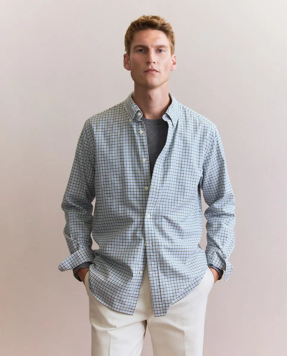 Мужская спортивная рубашка с длинным рукавом Emidio Tucci, зеленый
Мужская спортивная рубашка с длинным рукавом Emidio Tucci, зеленый