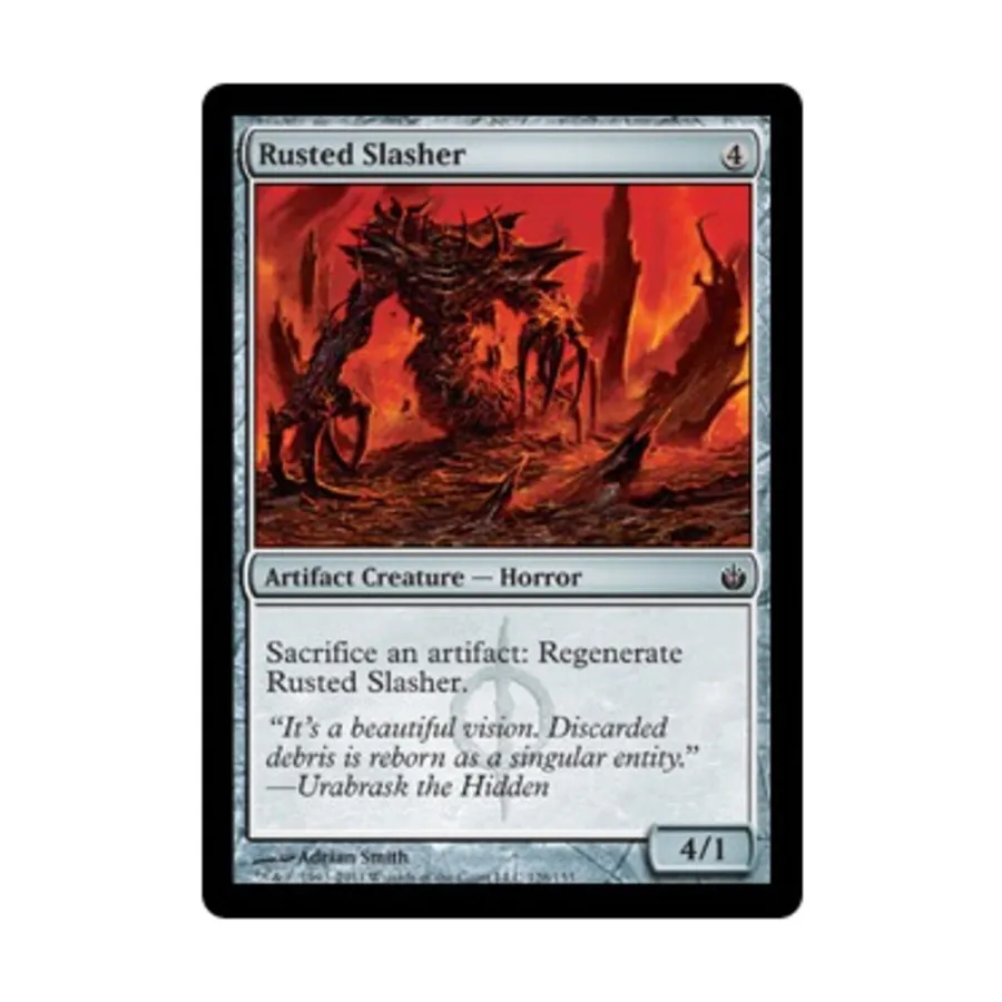 CCG Ржавый тесак (С), MTG - Mirrodin Besieged
CCG Ржавый тесак (С), MTG - Mirrodin Besieged