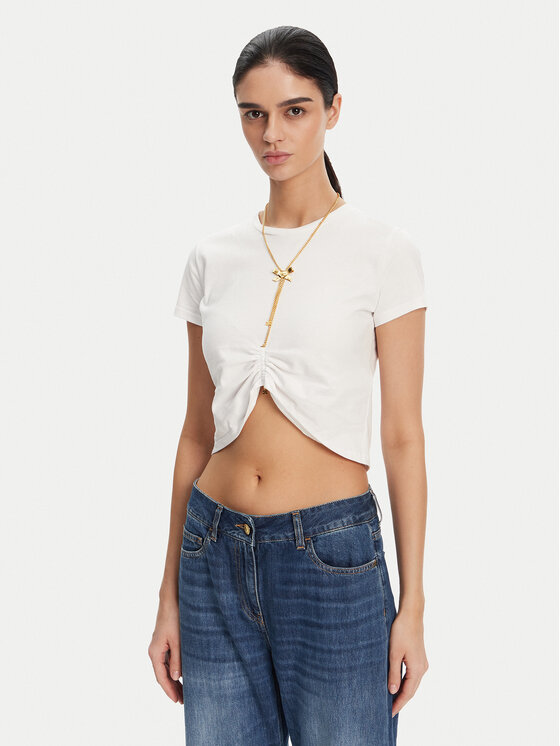 Футболка обычного кроя MA-006-51E2 Elisabetta Franchi, белый
Футболка обычного кроя MA-006-51E2 Elisabetta Franchi, белый