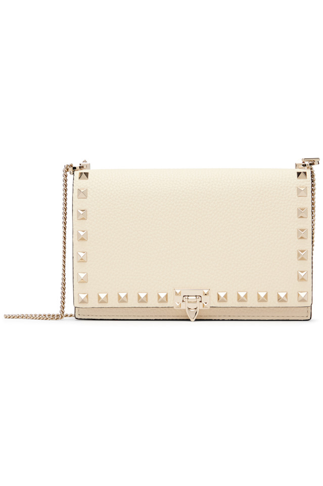 Valentino Garavani Мини-Сумка Off White Rockstud с клапаном
Valentino Garavani Мини-Сумка Off White Rockstud с клапаном