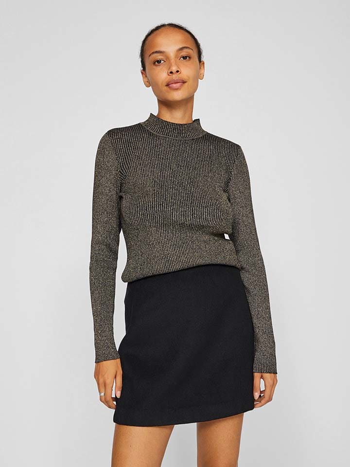 Пуловер Vila Pullover, цвет Schwarz/Gold
Пуловер Vila Pullover, цвет Schwarz/Gold