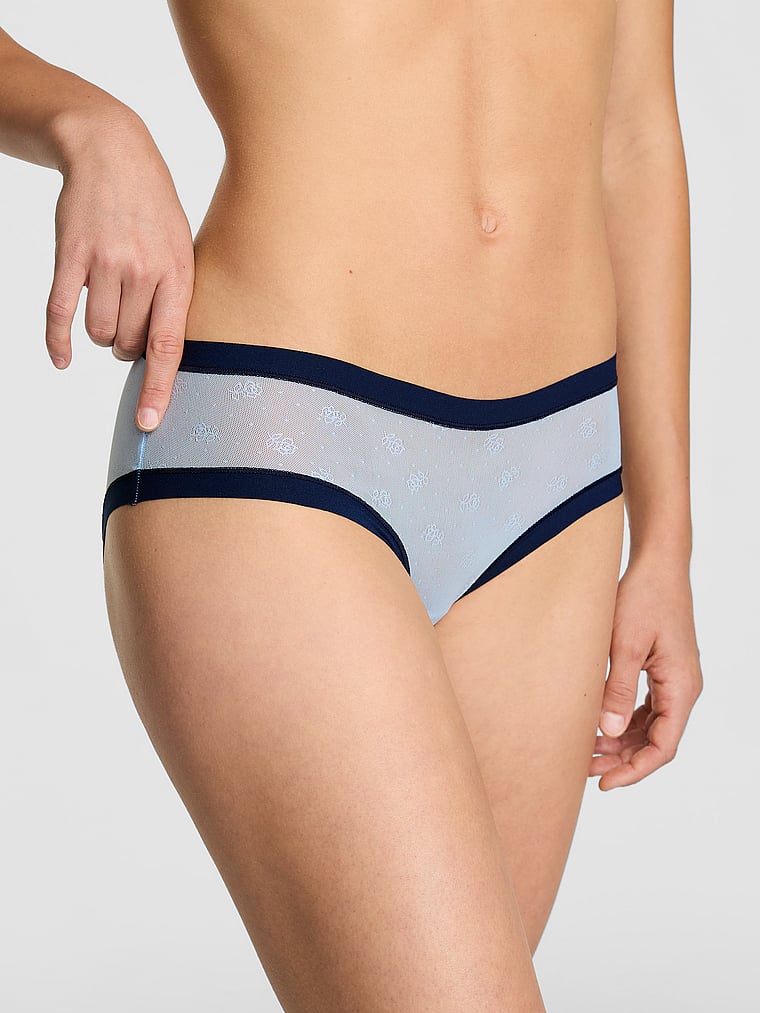 Трусики-Хипхаггеры No-Show Pink, rose dot mesh icy blue
Трусики-Хипхаггеры No-Show Pink, rose dot mesh icy blue