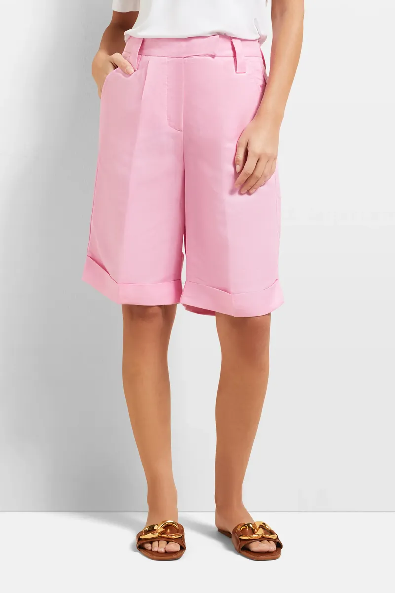 Брюки bugatti с пятью карманами и складками, розовый
Брюки bugatti с пятью карманами и складками, розовый