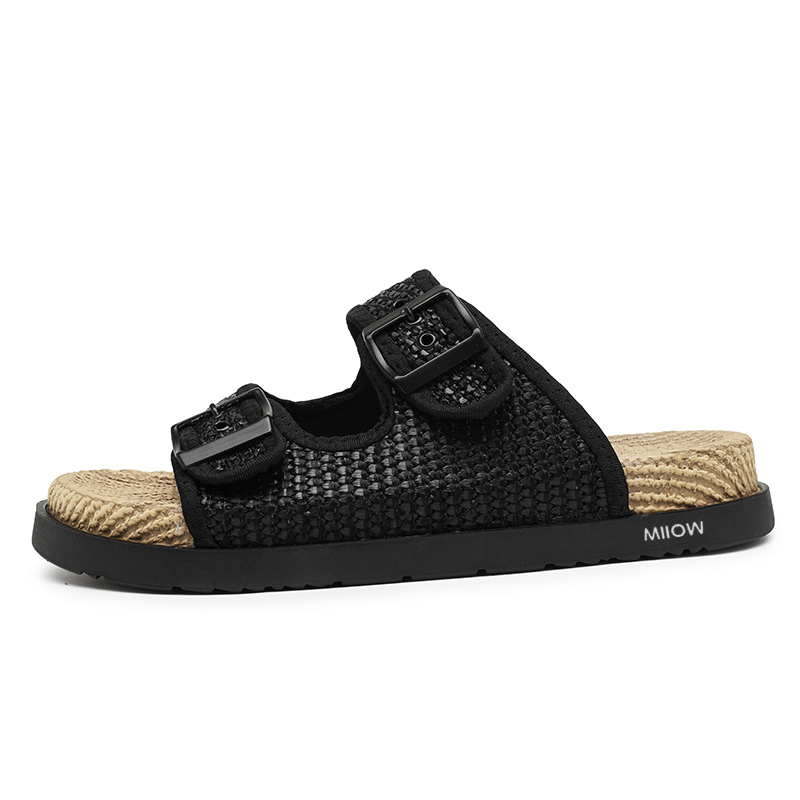 MIIOW Скользостойкие износостойкие шлепанцы мужские - черные, цвет Black
MIIOW Скользостойкие износостойкие шлепанцы мужские - черные, цвет Black
