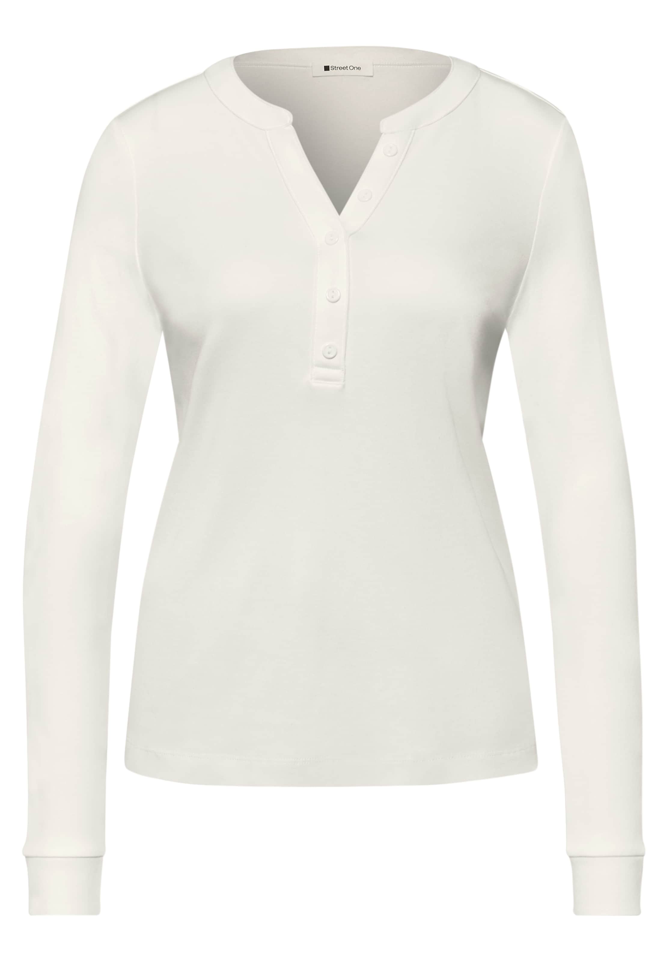 STREET ONE Лонгслив в цвете Off White
STREET ONE Лонгслив в цвете Off White