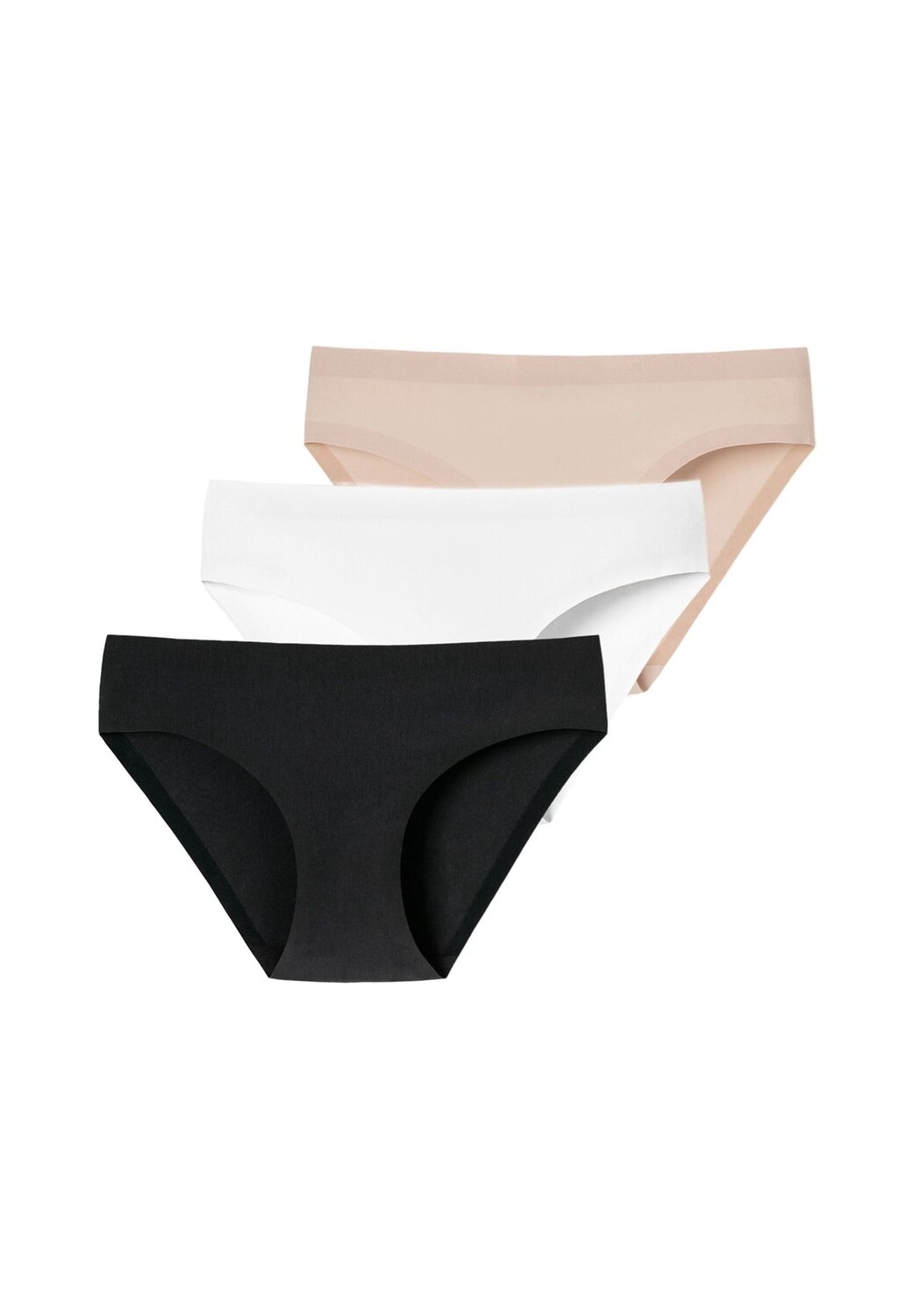 Комплект трусов из 3 невидимых хлопковых трусов SCHIESSER, цвет Schwarz/Weiß/Sand
Комплект трусов из 3 невидимых хлопковых трусов SCHIESSER, цвет Schwarz/Weiß/Sand