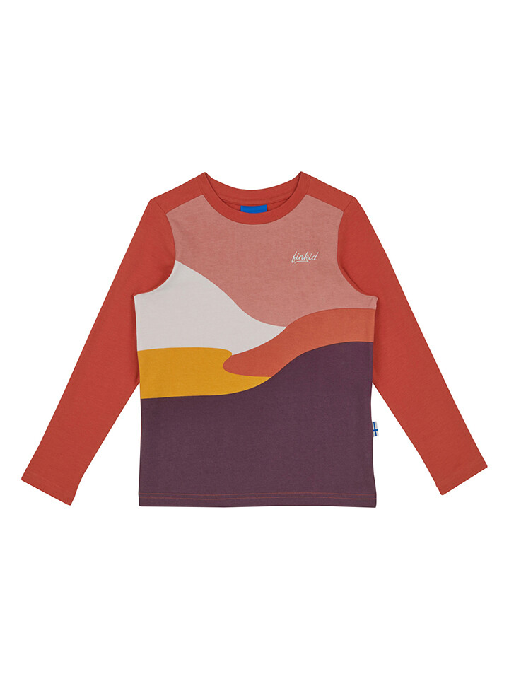 Лонгслив finkid Ilo, цвет Rot/Lila 
Лонгслив finkid Ilo, цвет Rot/Lila