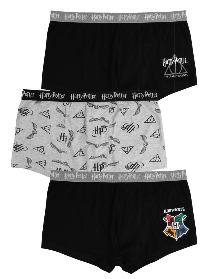 Боксеры United Labels 3er Pack Harry Potter Unterhose Retro, цвет grau/schwarz
Боксеры United Labels 3er Pack Harry Potter Unterhose Retro, цвет grau/schwarz