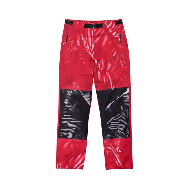Брюки Supreme x The North Face Printed Mountain Pant, красный 
Брюки Supreme x The North Face Printed Mountain Pant, красный