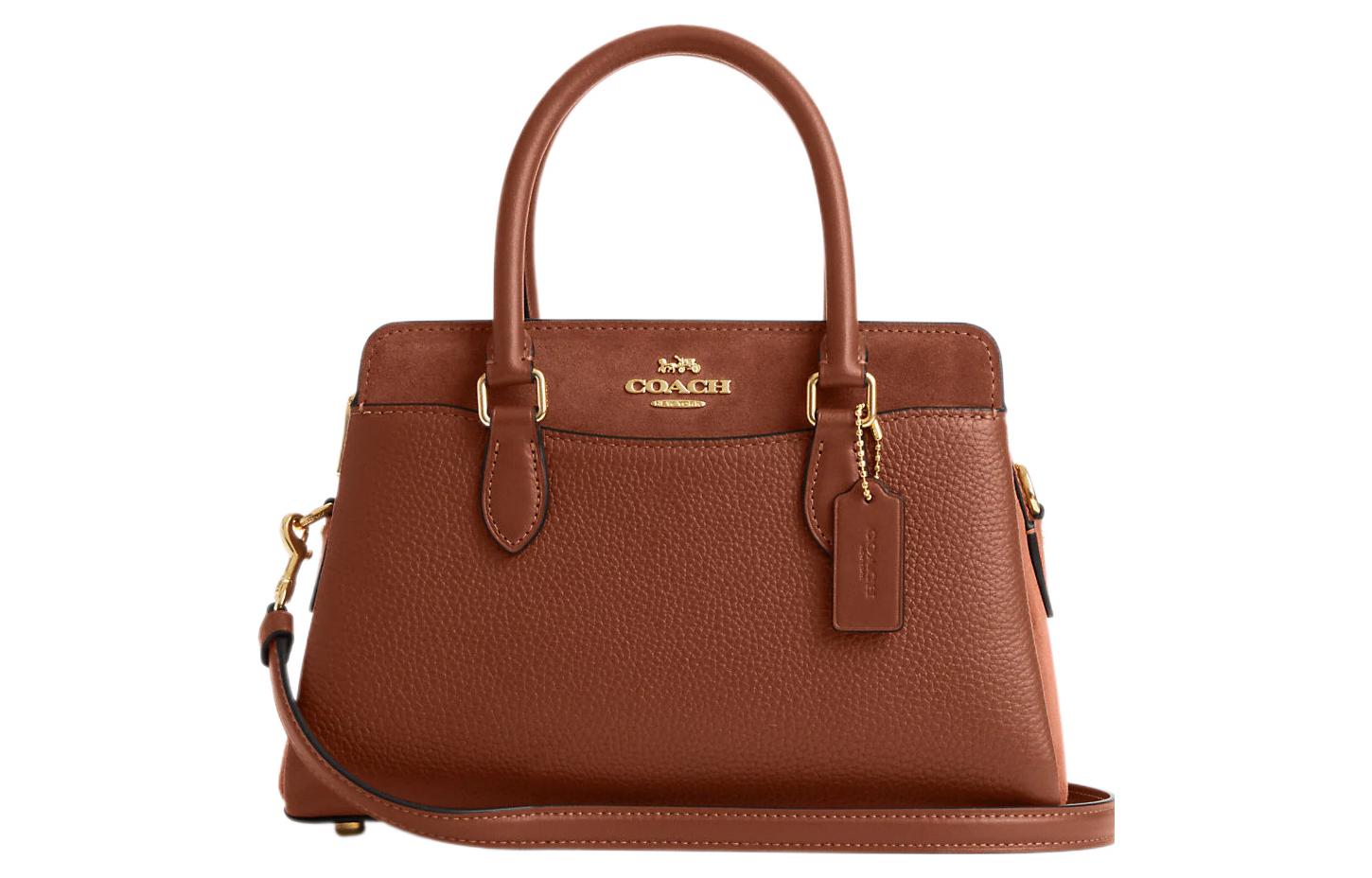 COACH Кожаная сумка-шоппер с текстурой
COACH Кожаная сумка-шоппер с текстурой