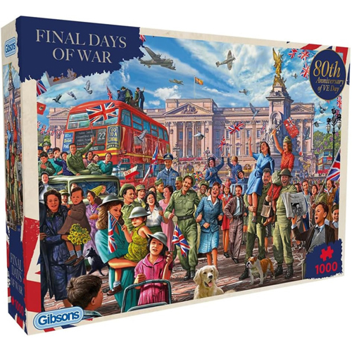 Пазлы Gibsons – Final Days Of War – 1000 Piece Jigsaw Puzzle
Пазлы Gibsons – Final Days Of War – 1000 Piece Jigsaw Puzzle