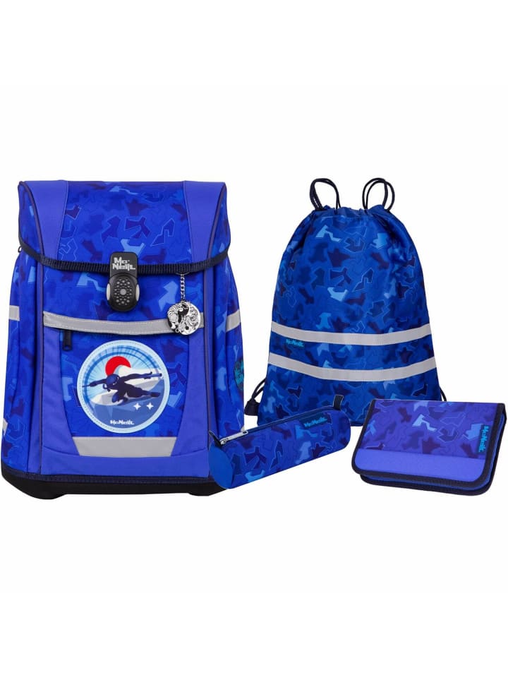 McNeill Набор из 5 пазлов TENERO в виде школьной сумки, синий
McNeill Набор из 5 пазлов TENERO в виде школьной сумки, синий
