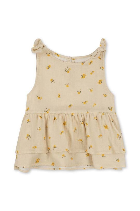 Детский хлопковый топ Konges Sløjd, бежевый
Детский хлопковый топ Konges Sløjd, бежевый