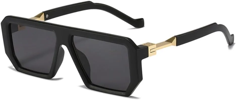 Ретро-солнцезащитные очки квадратной формы 2027 года для женщин, модные очки с прозрачным градиентом и защитой от УФ-излучения для мужчин MTZJH, Matte Black Grey
Ретро-солнцезащитные очки квадратной формы 2027 года для женщин, модные очки с прозрачным градиентом и защитой от УФ-излучения для мужчин MTZJH, Matte Black Grey