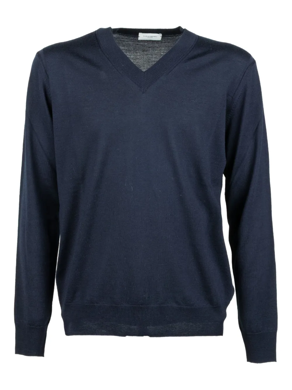Джемпер с длинными рукавами и V-образным вырезом Paolo Pecora, синий
Джемпер с длинными рукавами и V-образным вырезом Paolo Pecora, синий