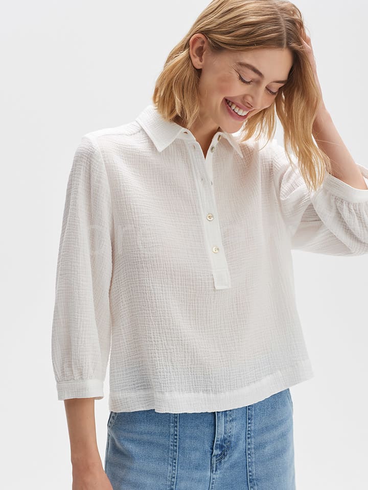 Блуза OPUS Bluse, белый
Блуза OPUS Bluse, белый
