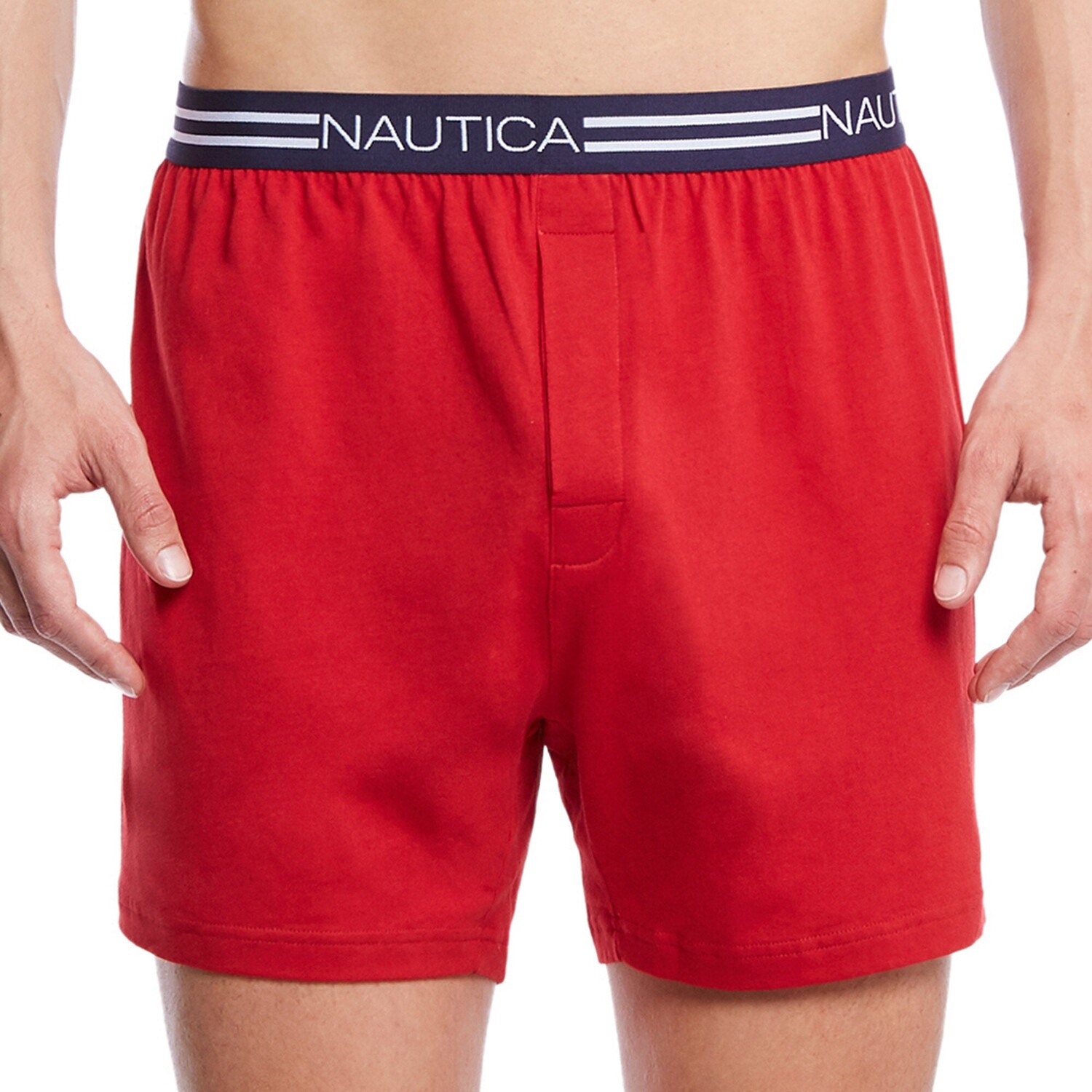 Мужские красные однотонные боксеры Nautica, цвет Nautica Red
Мужские красные однотонные боксеры Nautica, цвет Nautica Red