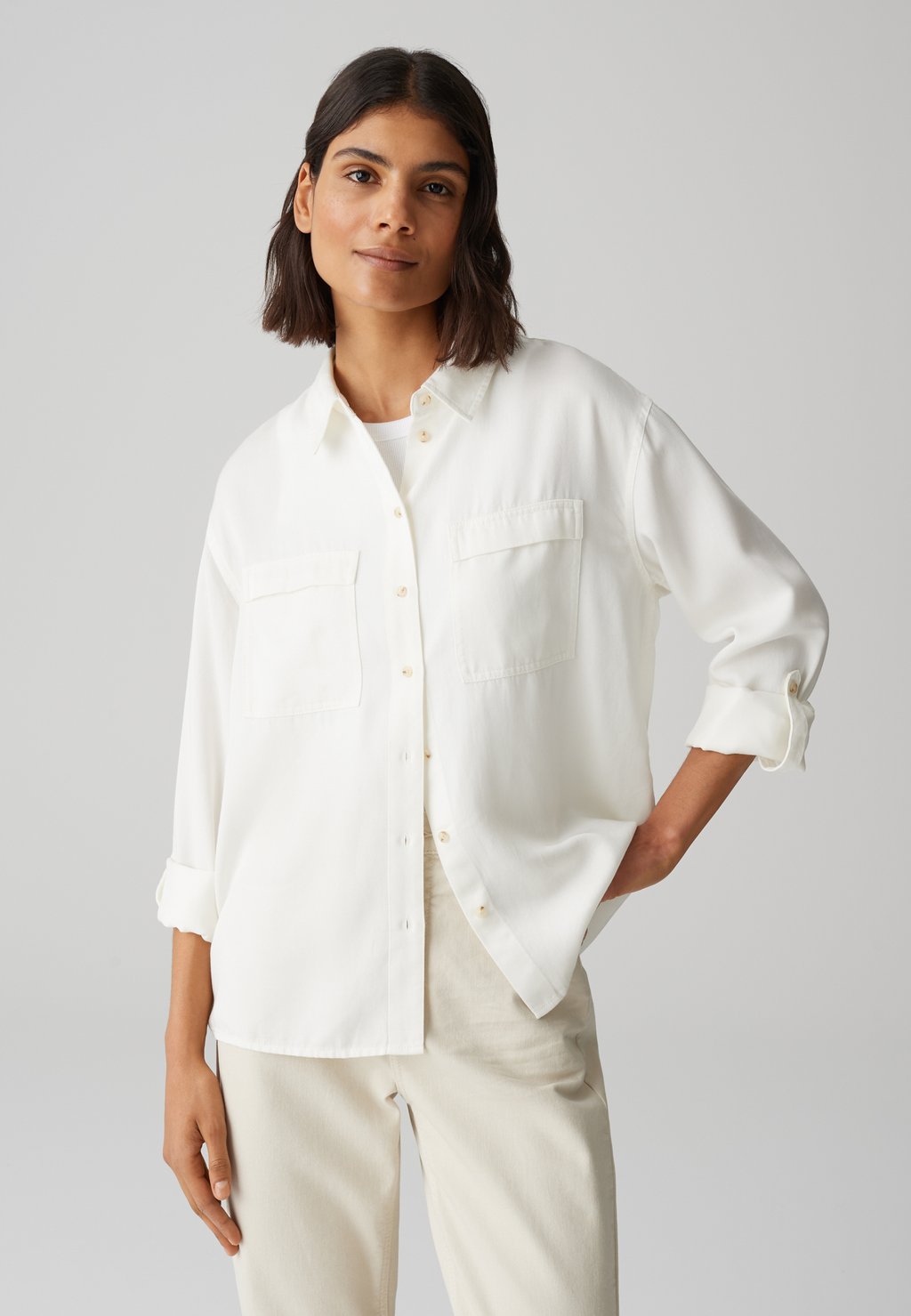 Рубашка OPUS, белый
Рубашка OPUS, белый