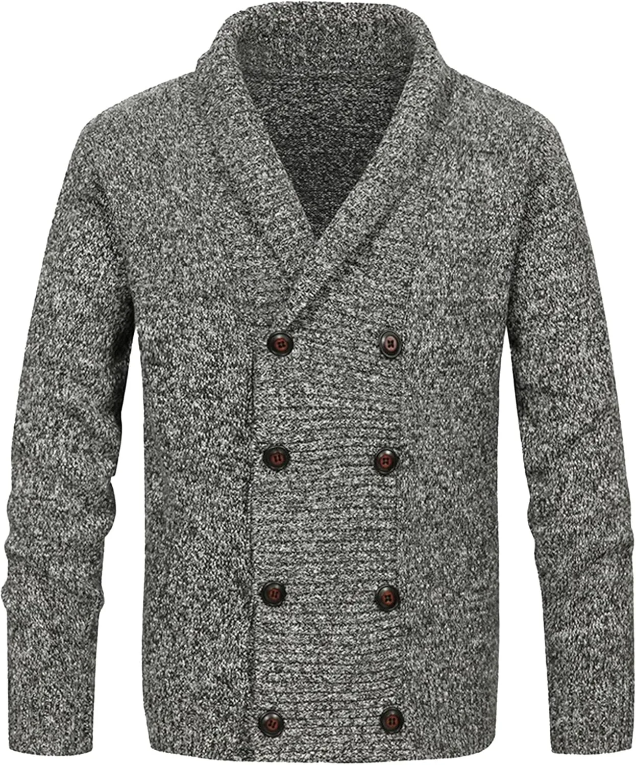 Мужской кардиган с шалью и двойной застежкой, кабельная вязка, теплый зимний свитер JEShifangjiusu
Мужской кардиган с шалью и двойной застежкой, кабельная вязка, теплый зимний свитер JEShifangjiusu