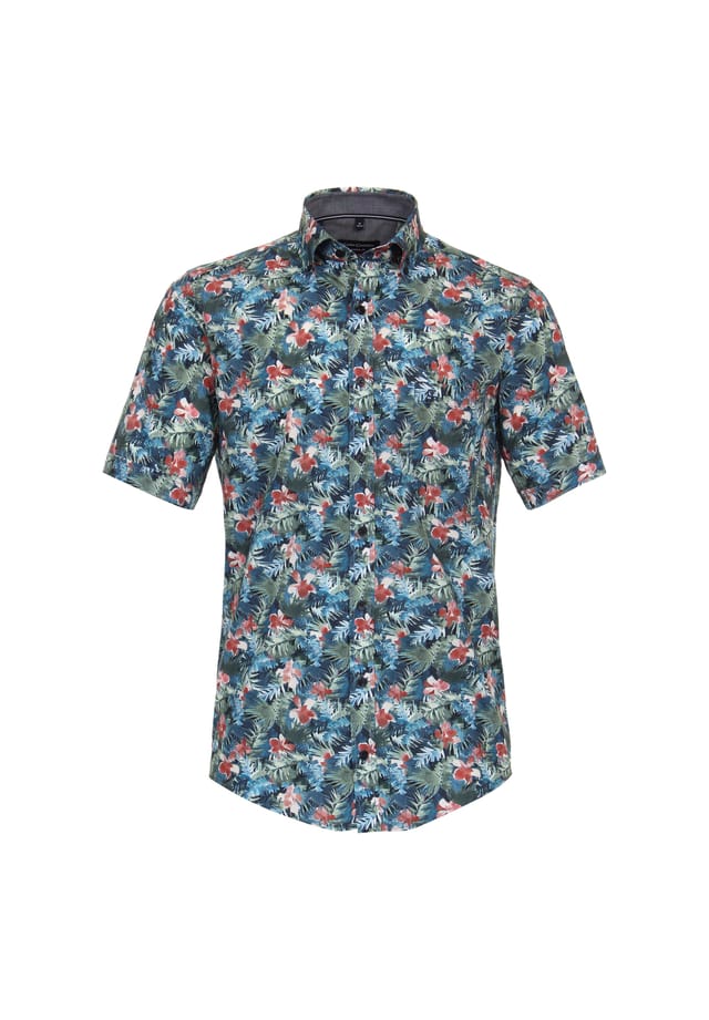 Повседневная рубашка с коротким рукавом и принтом повседневный крой Casamoda, зеленый
Повседневная рубашка с коротким рукавом и принтом повседневный крой Casamoda, зеленый