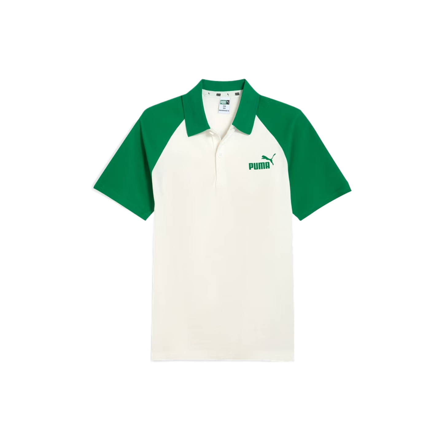 Детская поло с классическим воротником PUMA, белый-зеленый-02
Детская поло с классическим воротником PUMA, белый-зеленый-02