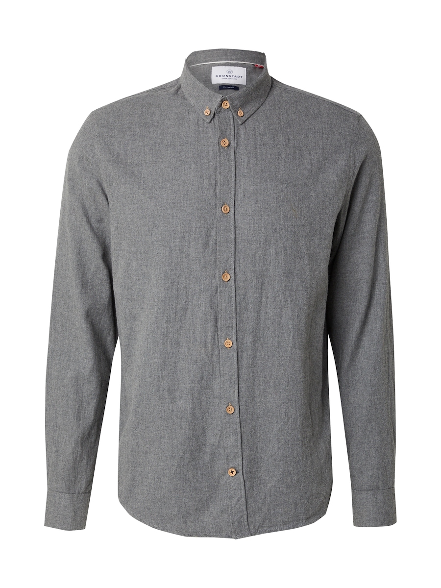 Рубашка на пуговицах классического кроя Kronstadt Johan Diego, темно-серый
Рубашка на пуговицах классического кроя Kronstadt Johan Diego, темно-серый